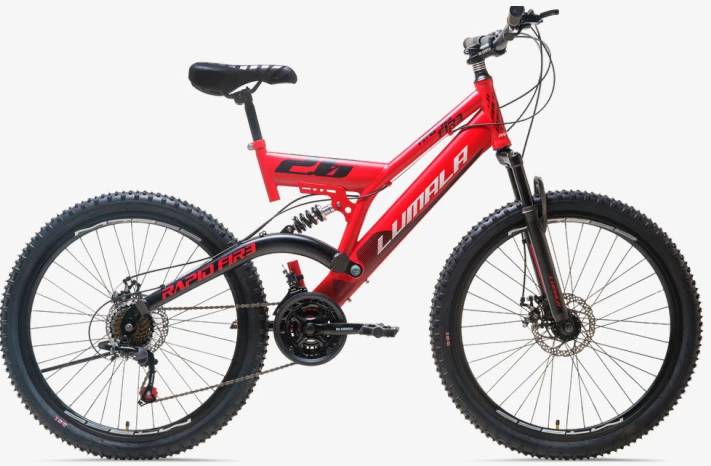 Lumala Bicycle Double Shock 26" inch - Rapid Fire
