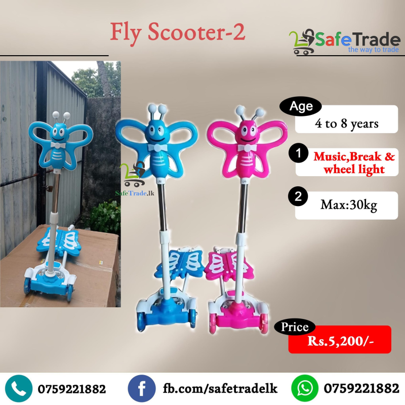 kids kick Scooter  Fly model