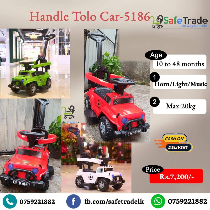 Partend handle Kids Push Tolocar 5186