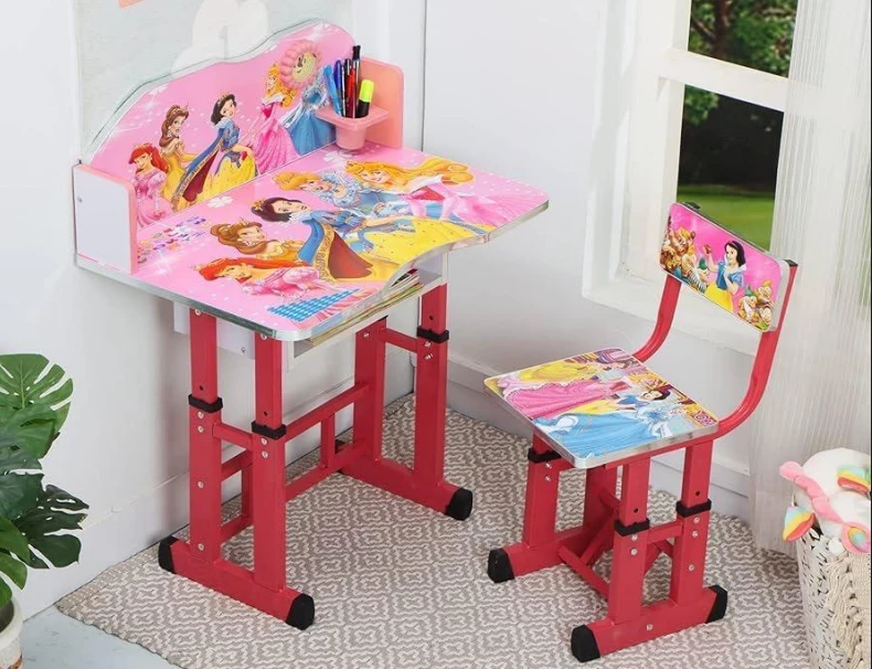 Kids adjustable heavy Desk and Chair Study Table and Chair