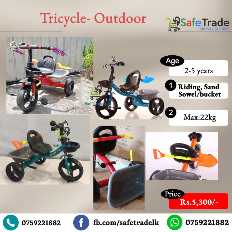 Outdoor tricycle with high quality tricycle