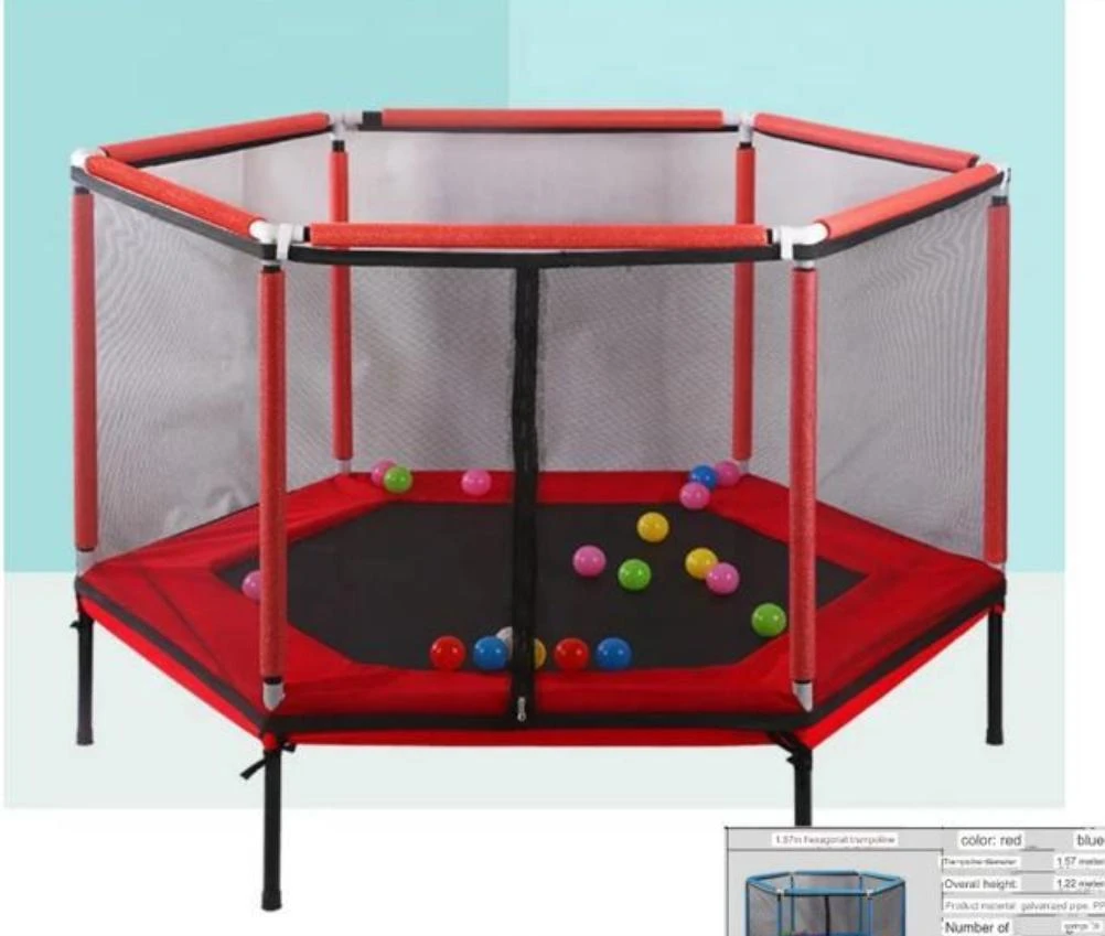 Trampoline Hexagon (6 feet large)