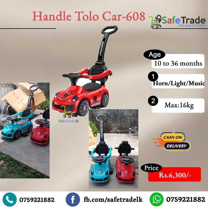 Push Tolocar with Parent handle 608