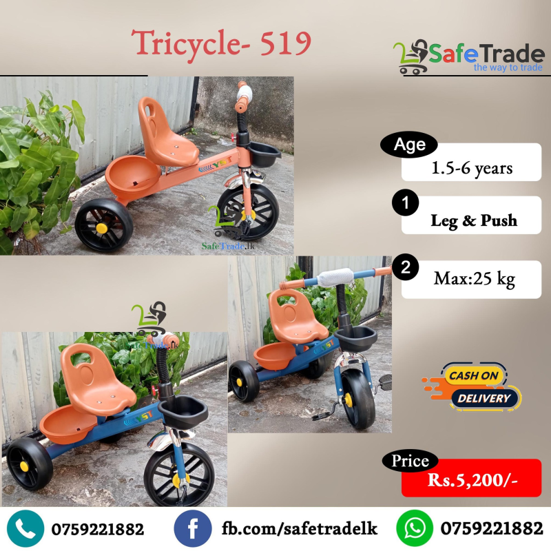 buy high quality , heavy tricycle in Sri Lanka -519