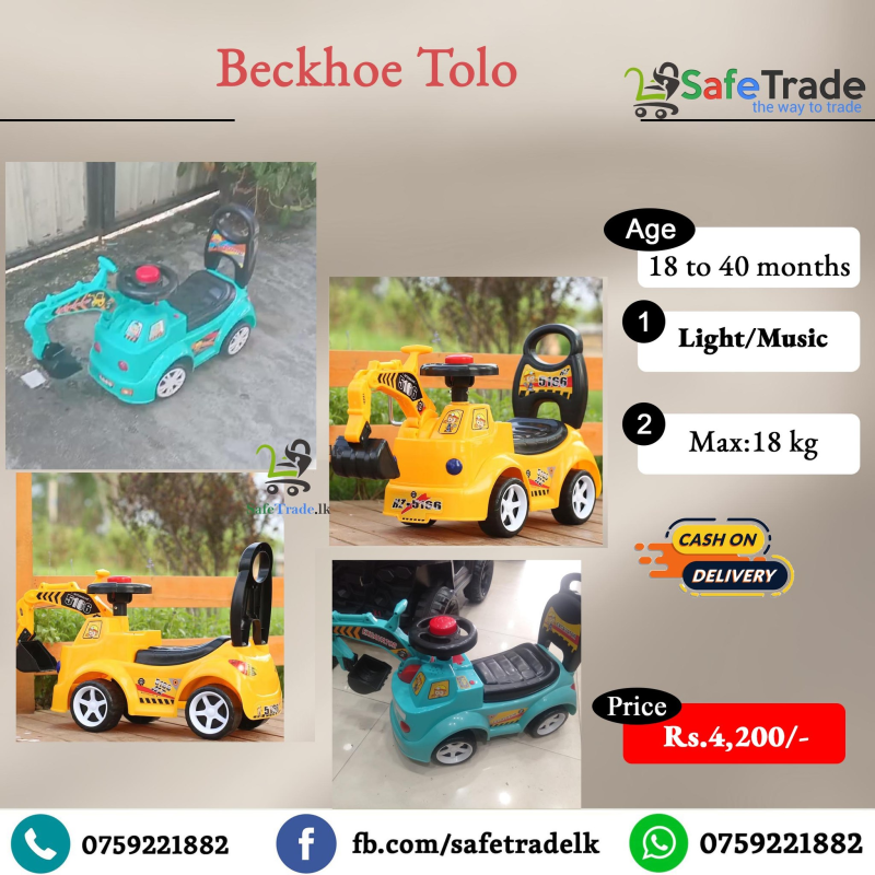 Small Backhoe Push Tolocar
