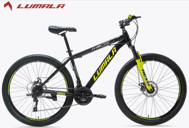 Lumala Supernova 26"/27.5" Front Suspension Dual Disk Brake Mountain Bicycle