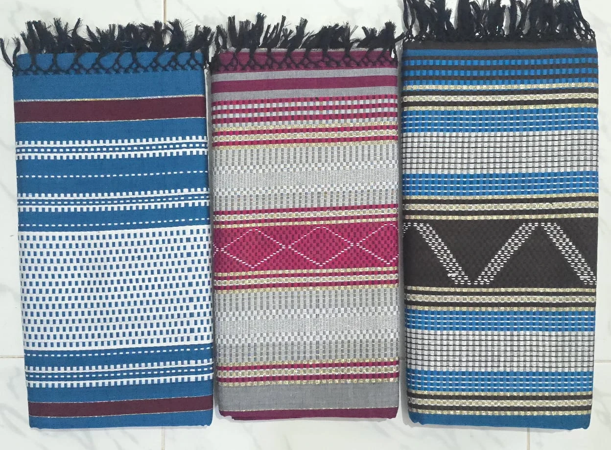 Handloom Paduru puni cotton saree - Code 219