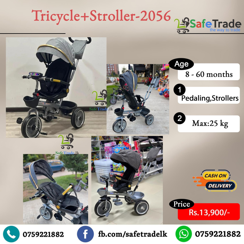 buy a tricycle with parent handle 2056 model